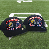 Super Bowl XXXII Green Bay Packers Denver Broncos Rare Vintage Snapback Hat | Logo 7 NFL Official License Product.