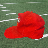 Kansas City Chiefs Super Rare Vintage Corduroy Snapback Hat | Annco NFL Official License Product.