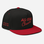 All-Star Classics Line "FLU GAME" Edition Snapback Hat.