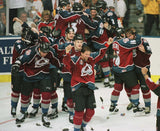 1996 Colorado Avalanche NHL Pacific Division Champions T-Shirt XL | Logo 7 - All-Star Classics