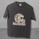 Los Angeles Raiders Vintage T-Shirt 80s/90s Authentic | Trench Brand Size Medium - All-Star Classics